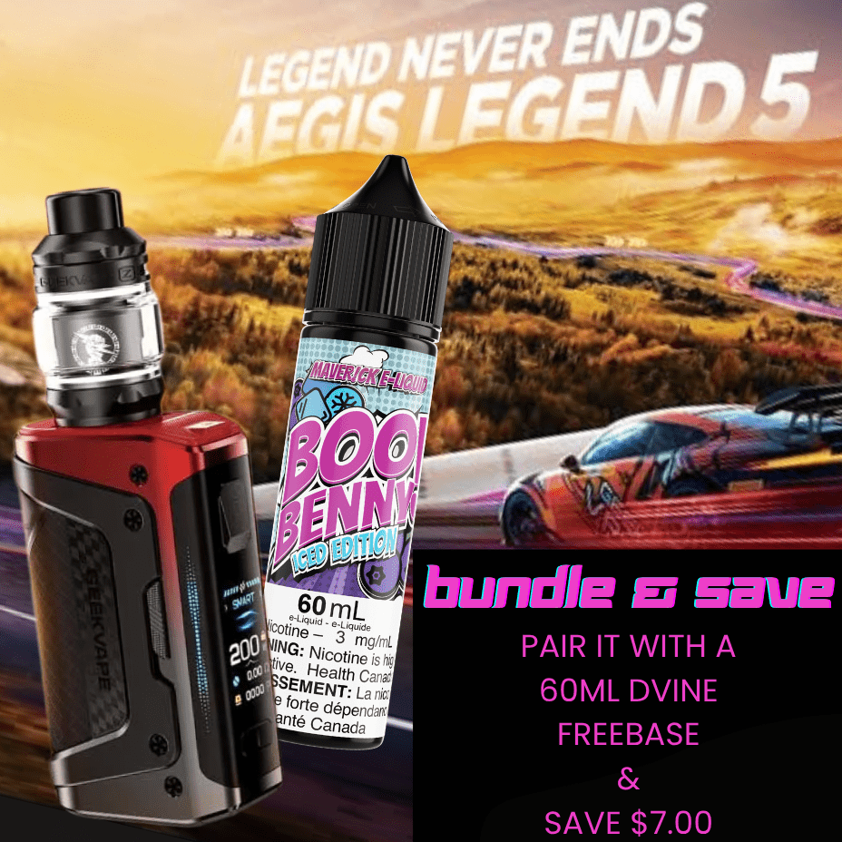 NEW Geekvape Legend 5 Kit with Cerberus Tank in Manitoba at Morden Vape SuperStore, Canada