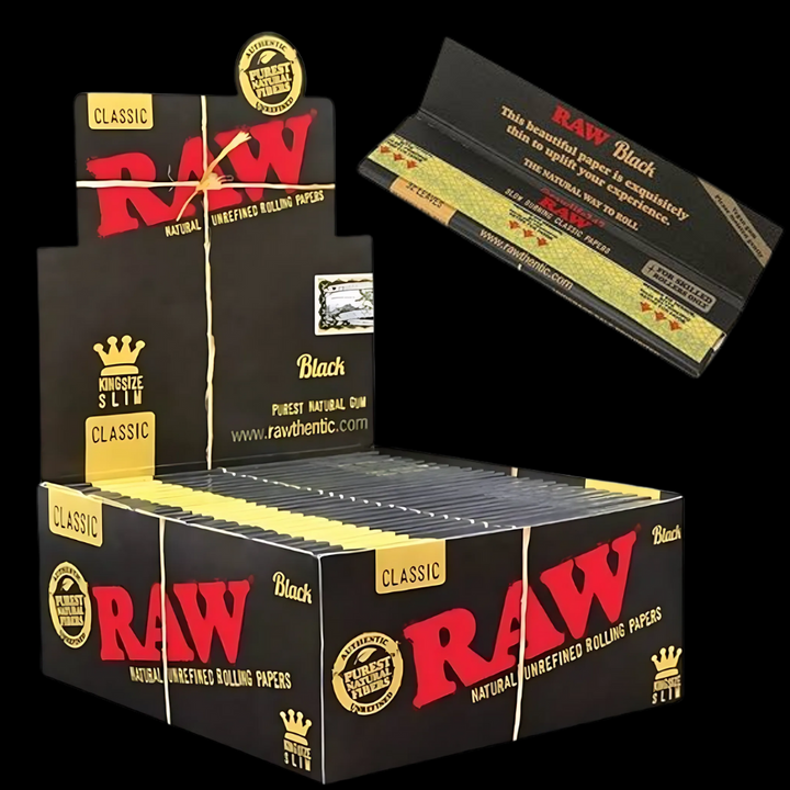Raw Black King Size Rolling Papers