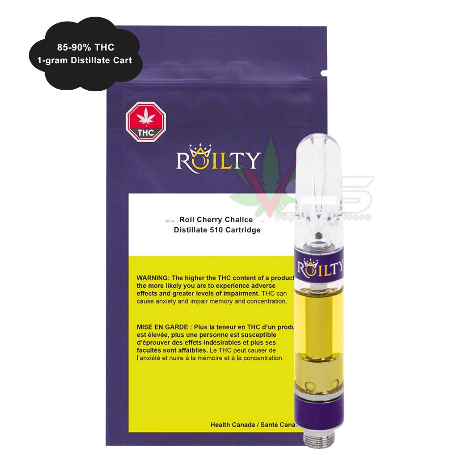 Roilty Cherry Chalice Cartridge 1g - Morden Vape SuperStore and Cannabis in Manitoba