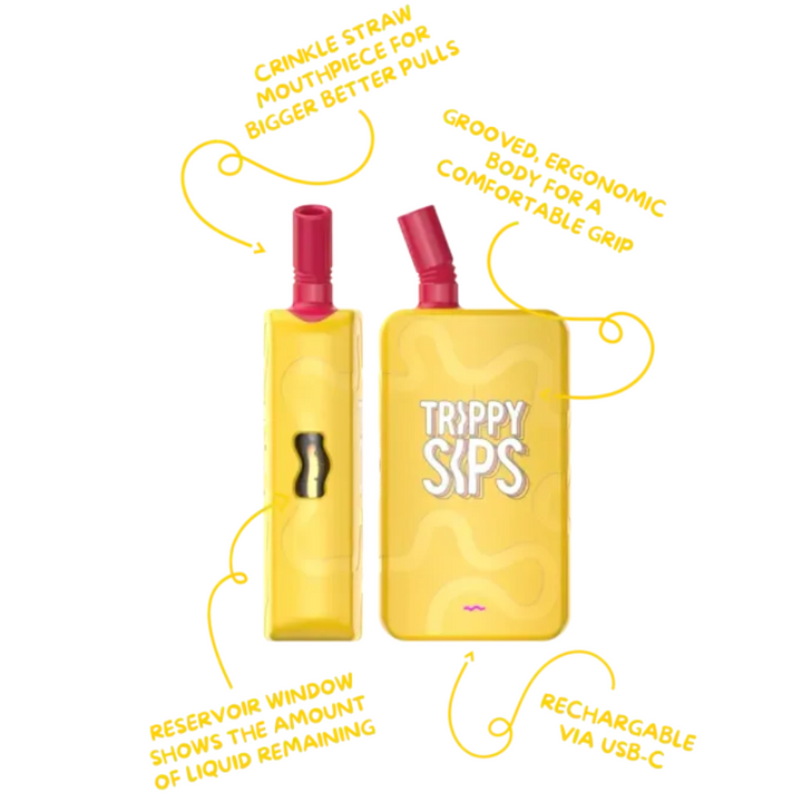 Trippy Sips Gulps Kool Grape AIO Disposable Vape-2g