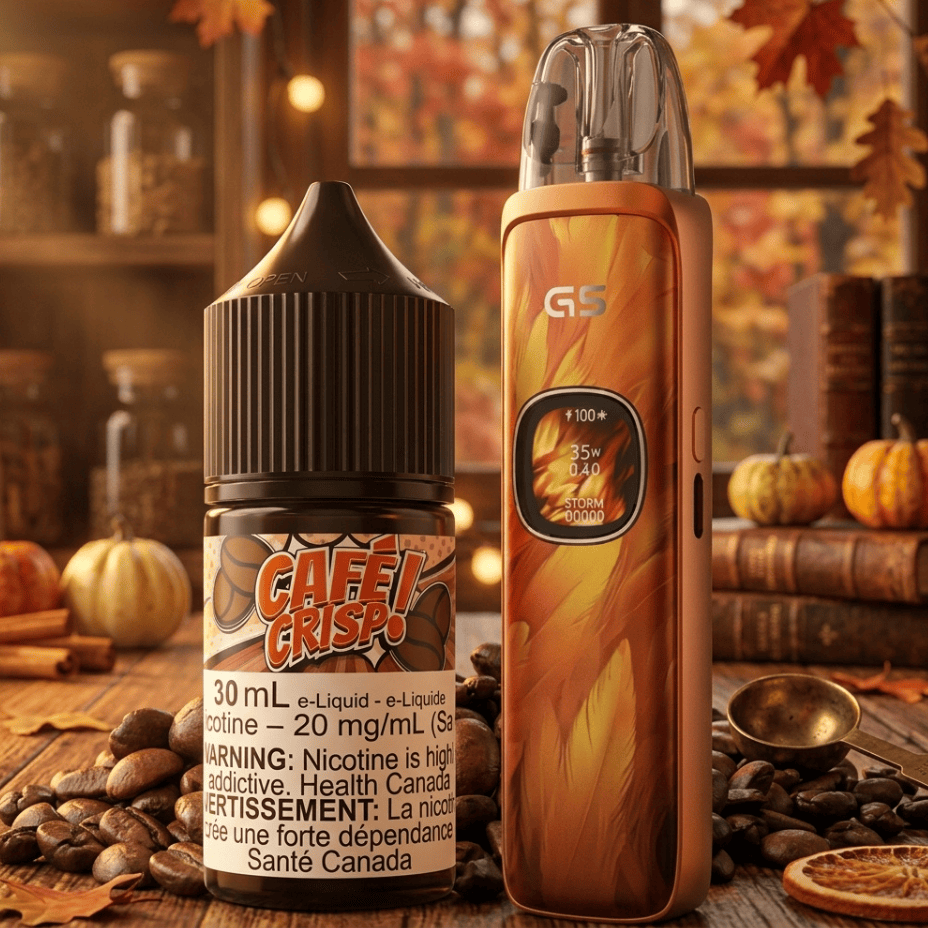 UWELL Caliburn G5 Pod Kit & Salt Nic Deal at Morden Vape SuperStore and Cannabis in Manitoba Canada