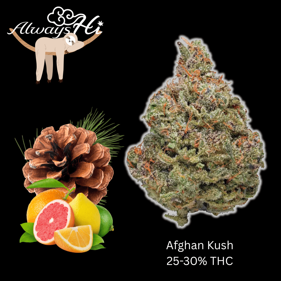 AlwaysHi Afghan Kush Flower - 14g 14g Morden Vape SuperStore and Cannabis Manitoba Canada