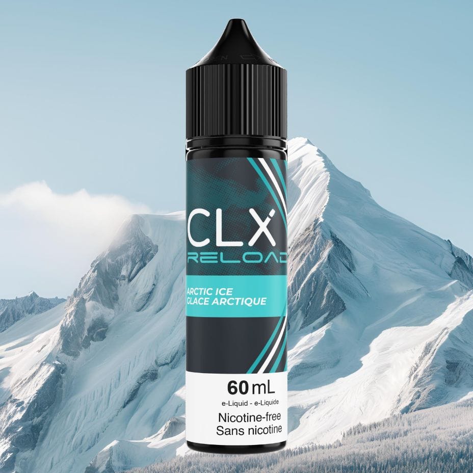 Arctic Ice by CLX Reload E-liquid 60mL / 3mg Morden Vape SuperStore and Cannabis Manitoba Canada