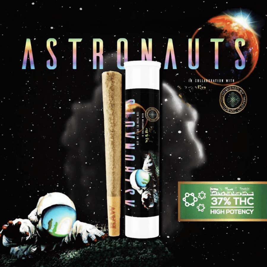 Astronaut Pre-Rolls 1g Astronaut Punch Mint Hybrid Blunt-1g - Morden Vape & Cannabis