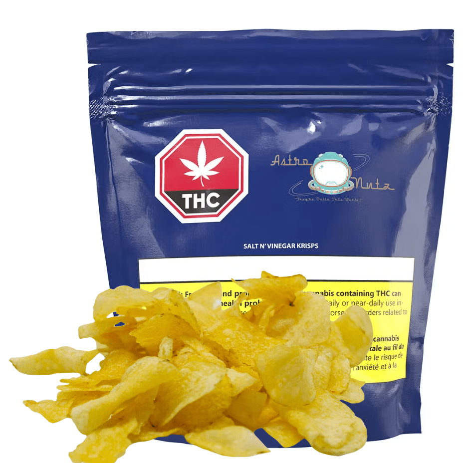 Astronutz Edibles 9mg Astronutz Salt N Vinegar THC Krisps-9mg-Buy THC Infused Chips