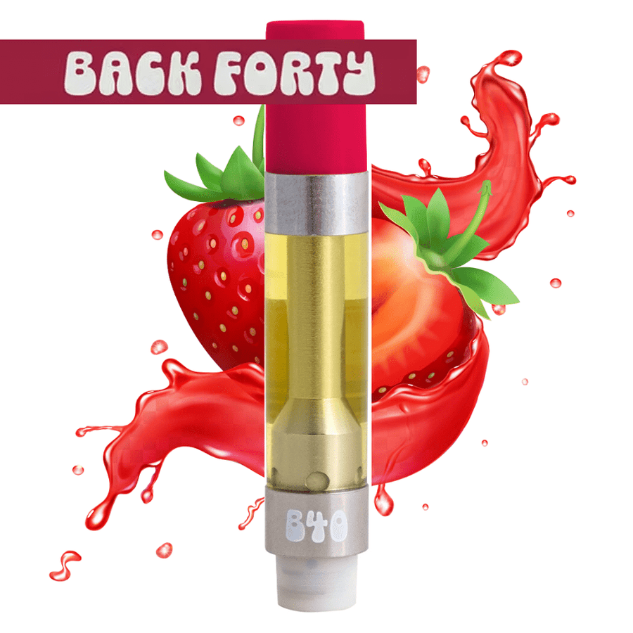 Back Forty 510 Cartridges 1G Back Forty Strawberry Cough 510 Cartridge-1g - Manitoba