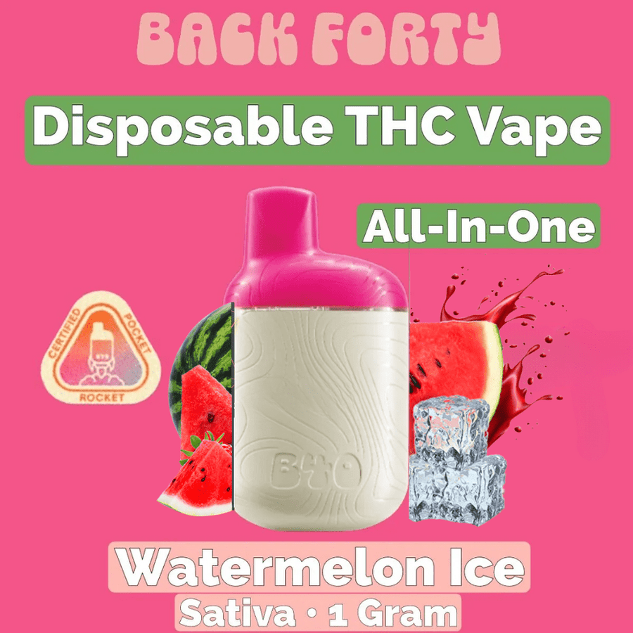 Back Forty Cannabis Disposables 1g