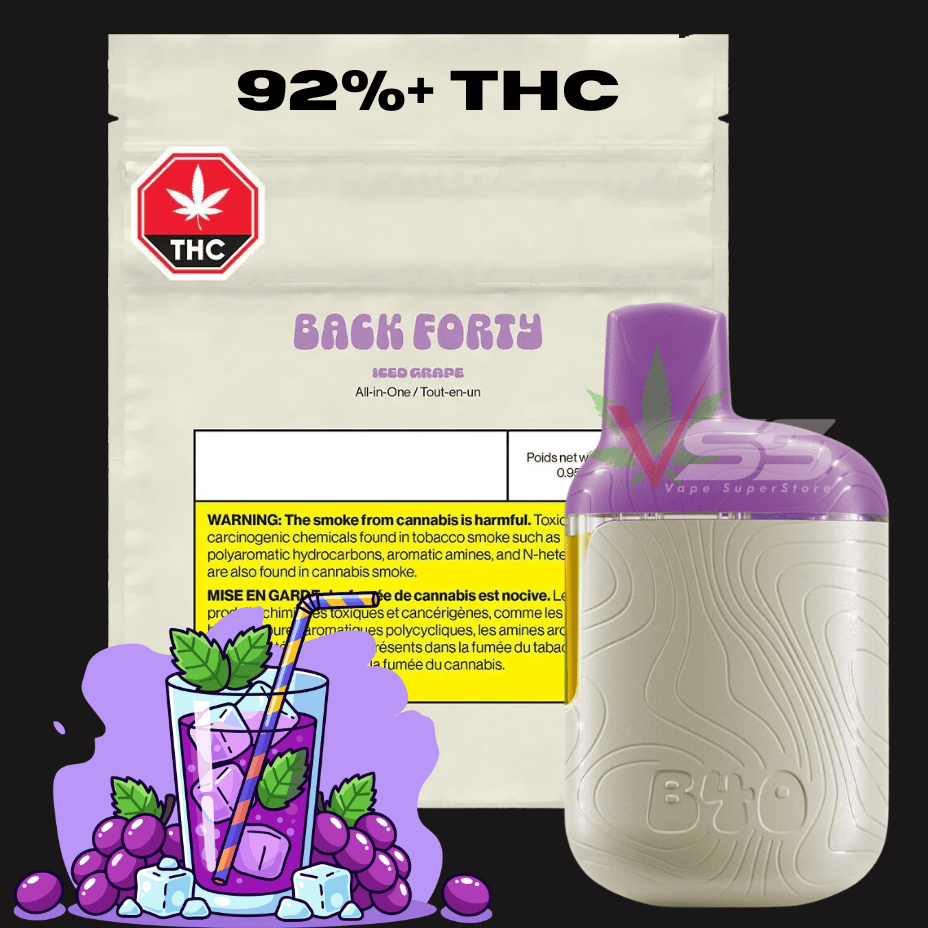 Back Forty Cannabis Products in Manitoba - Morden Vape SuperStore & Cannabis Back Forty Cannabis Products in Manitoba - Morden Vape SuperStore & Cannabis