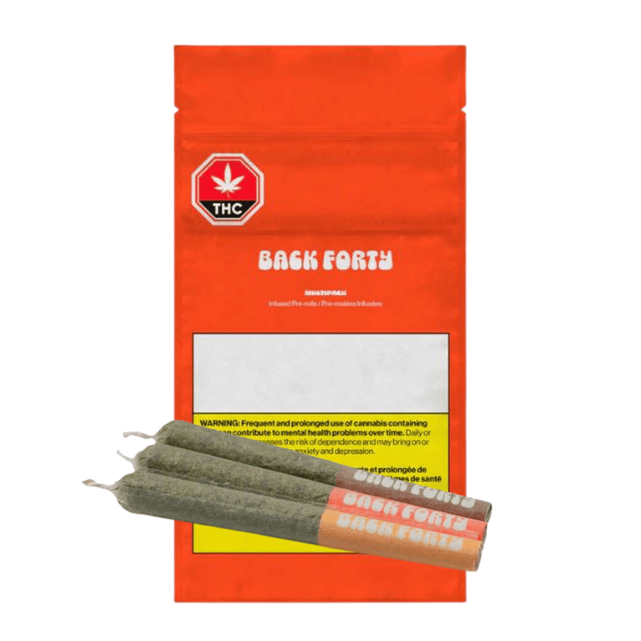 Back Forty Pre-Rolls 3x0.5g Back Forty Multipack Infused Pre-Rolls-3x0.5g-Morden Vape & Cannabis