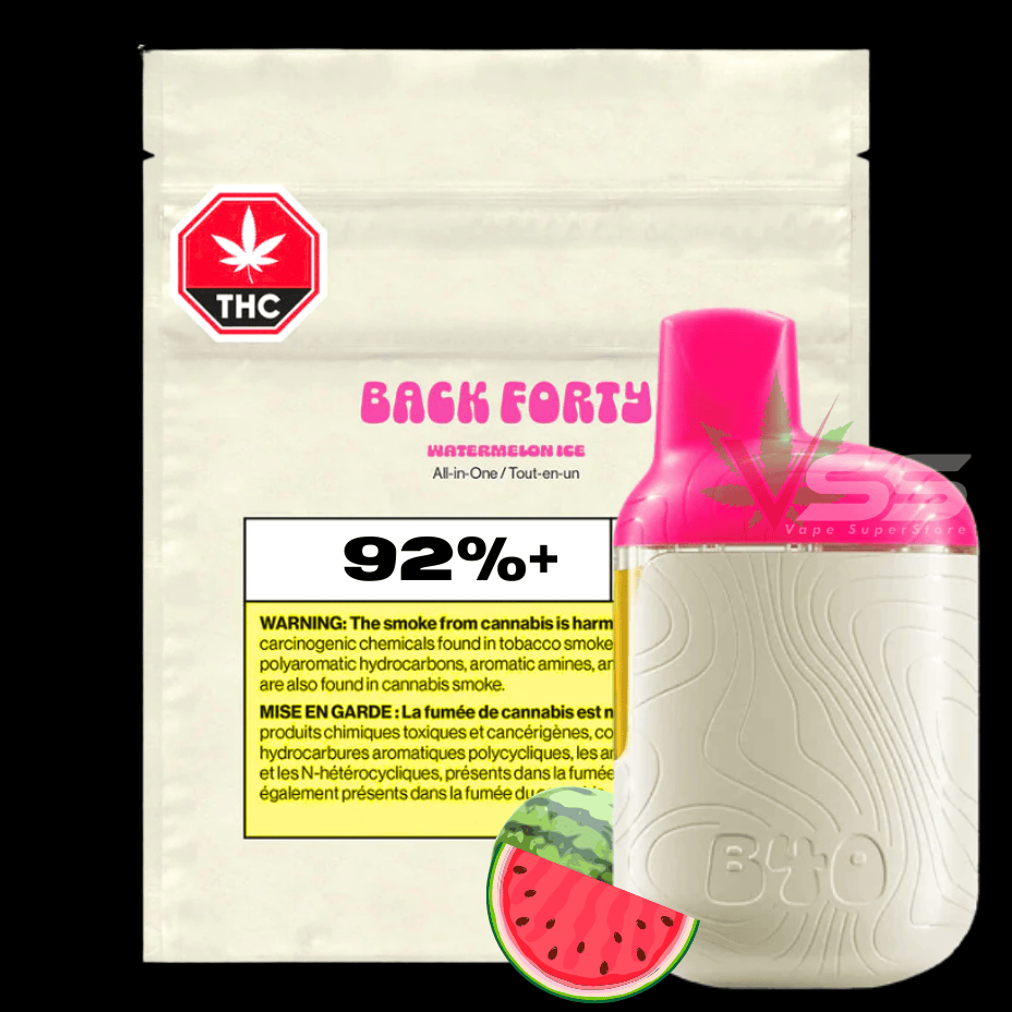 disposable thc vapes canada Back Forty - Watermelon Ice AIO Sativa Vape 0.95g Flavors:Summer Peach Ice collections/Dodge/charger+2005 Raz Vape Mint —
