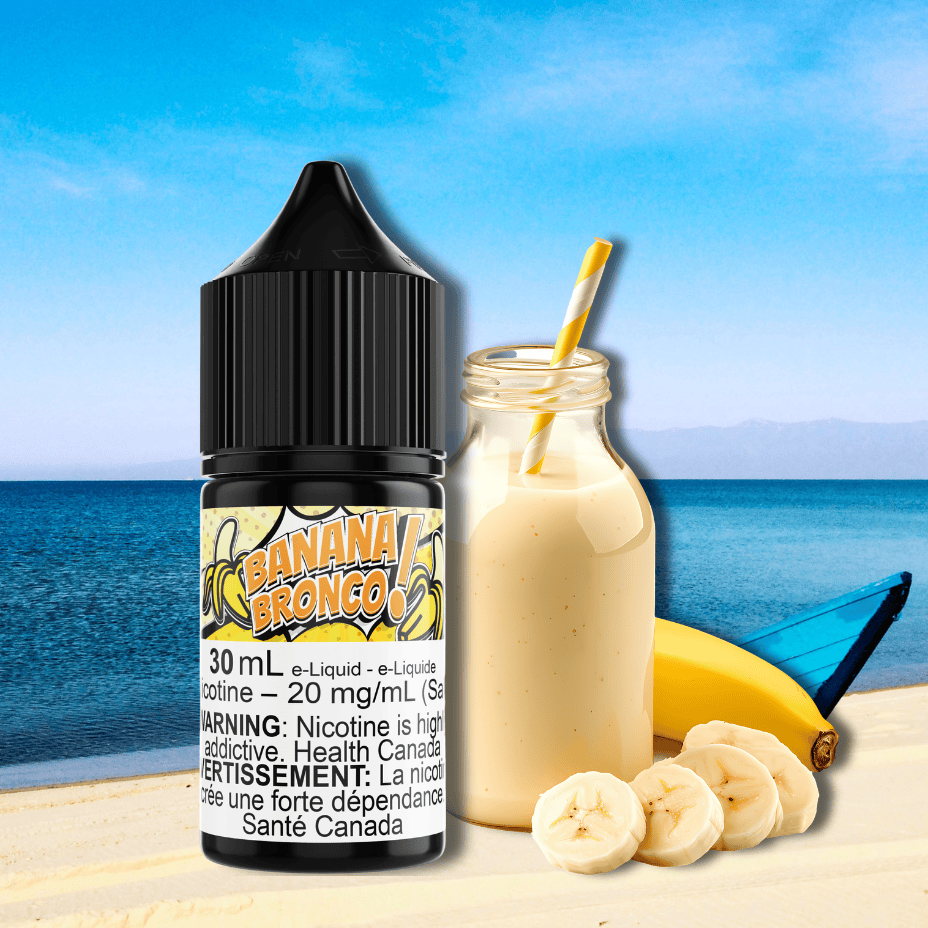 Banana Bronco Salt by Maverick E-Liquid 30ml / 12mg Morden Vape SuperStore and Cannabis Manitoba Canada