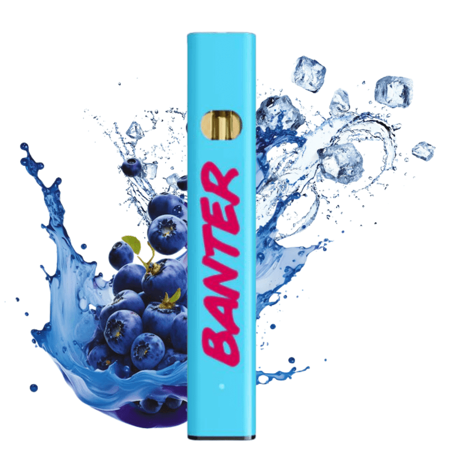 Banter Cannabis Disposables 1Gram Banter Blueberry Ice  THC Disposable Vape Pen-Morden Vape & Cannabis