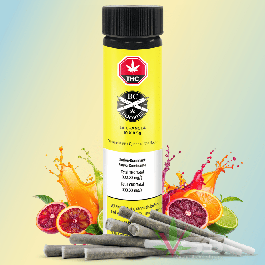BC Doobies - LA Chancla Sativa Pre-rolls 10x0.5g Morden Vape SuperStore and Cannabis Manitoba Canada