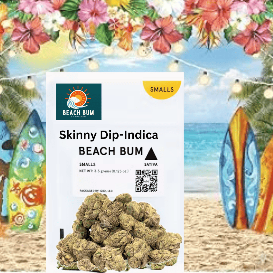 Beach Bum Skinny Dippin Indica Flower - 3.5g Morden Vape SuperStore and Cannabis Manitoba Canada