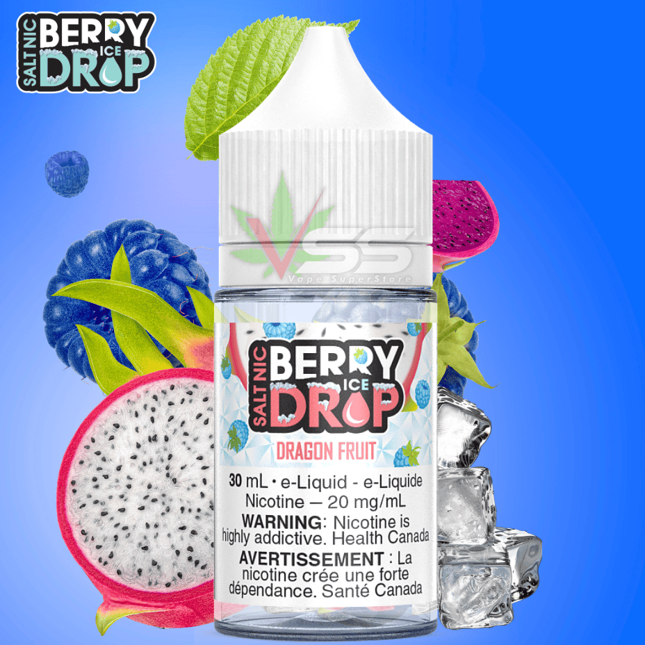 Berry Drop Ice Salt - Dragon Fruit 30ml Morden Vape SuperStore and Cannabis Manitoba Canada