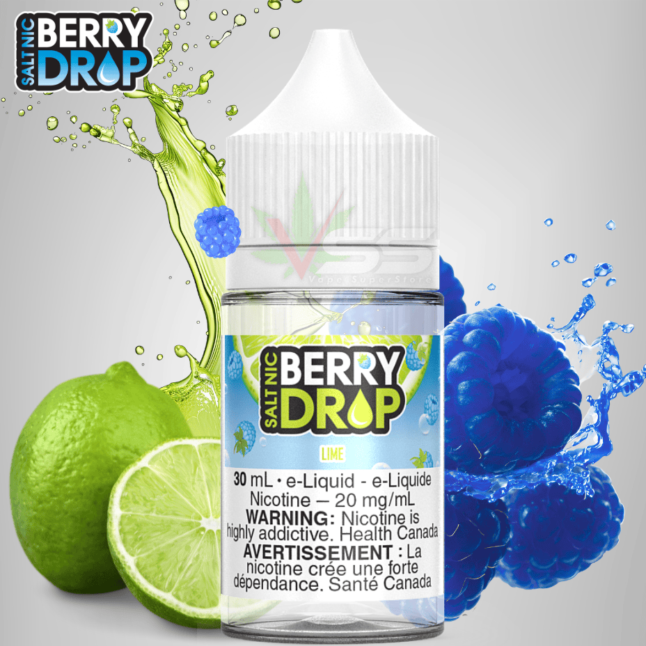 Berry Drop Salt - Lime 30ml Morden Vape SuperStore and Cannabis Manitoba Canada