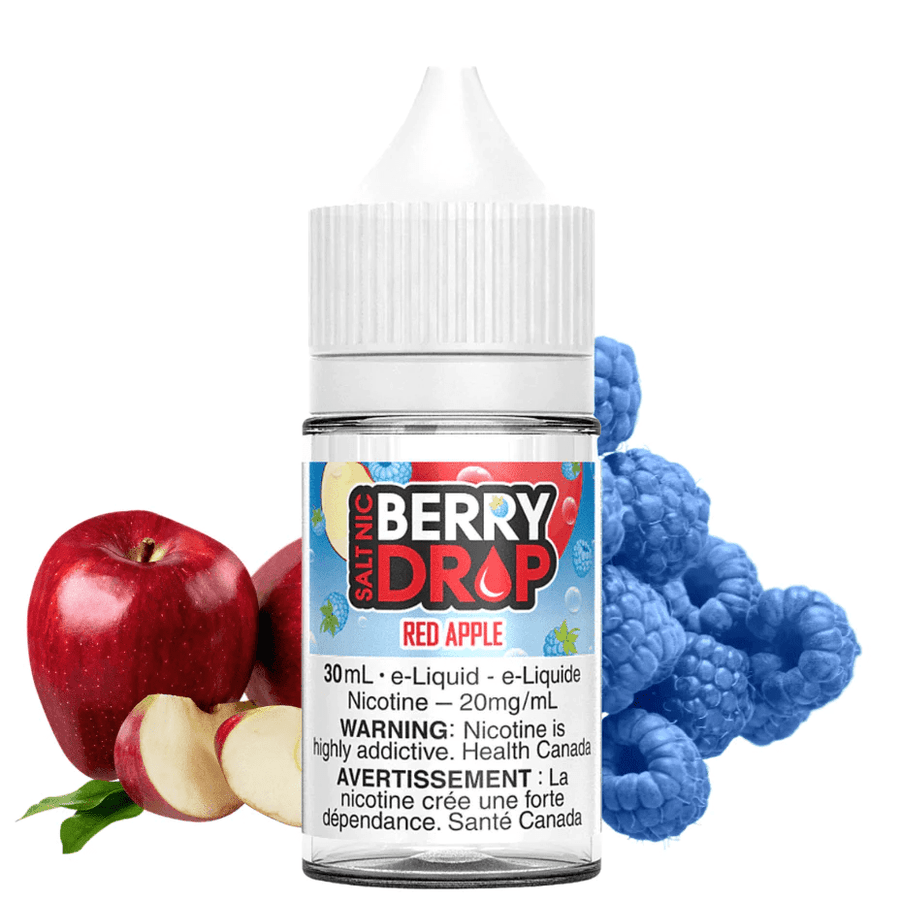 Berry Drop Salt Nic 12mg / 30mL Red Apple Salt- Berry Drop E-Liquid-Morden Vape SuperStore & Cannabis MB, Canada