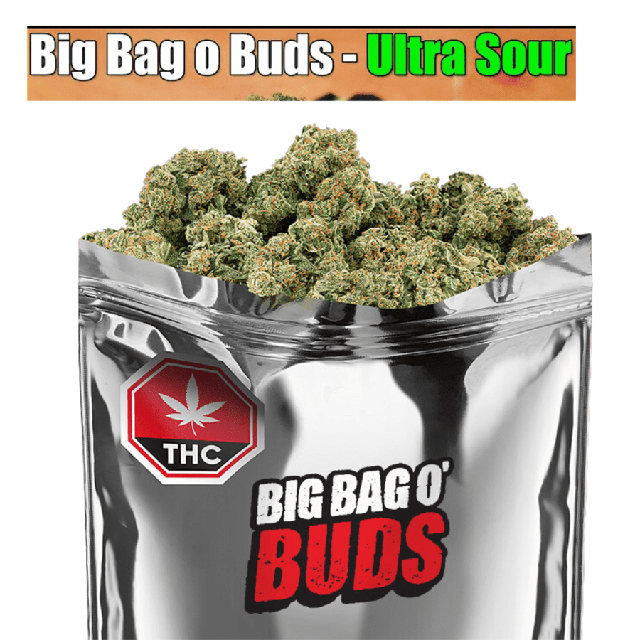 Big Bag Flower 28g Big Bag O Buds Ultra Sour Sativa Flower-28g-Manitoba