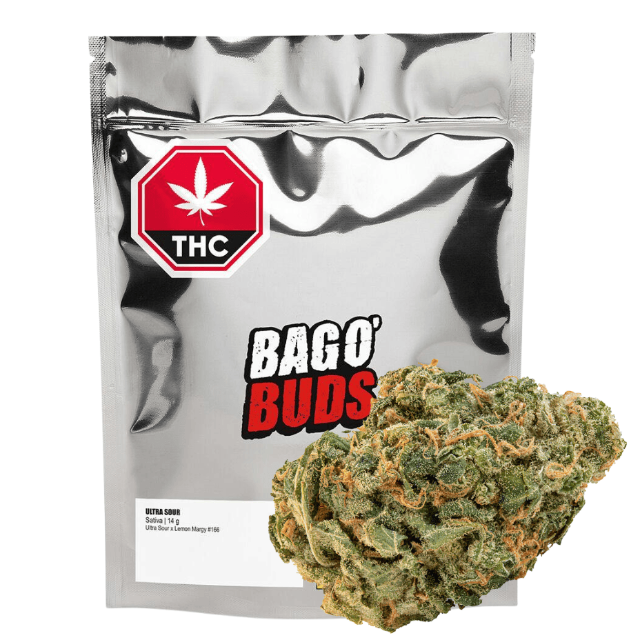 Big Bag O' Buds - Ultra Sour Sativa Flower - 28g Morden Vape SuperStore and Cannabis Manitoba Canada