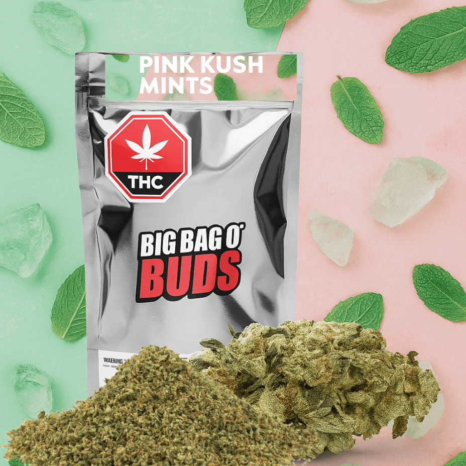 Big Bag of Buds Pink Kush Milled Indica Flower-14g Morden Vape SuperStore and Cannabis Manitoba Canada