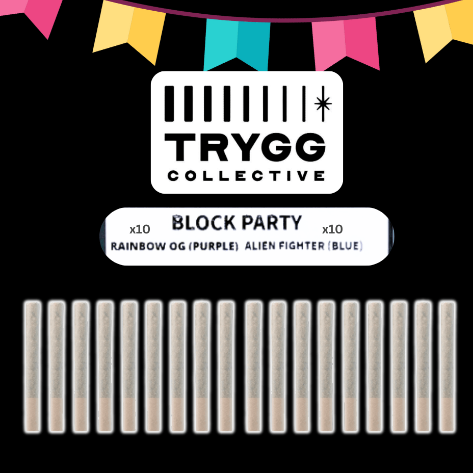 Block Party Variety Pack Pre-rolls 20x0.5g 20x0.5g Morden Vape SuperStore and Cannabis Manitoba Canada