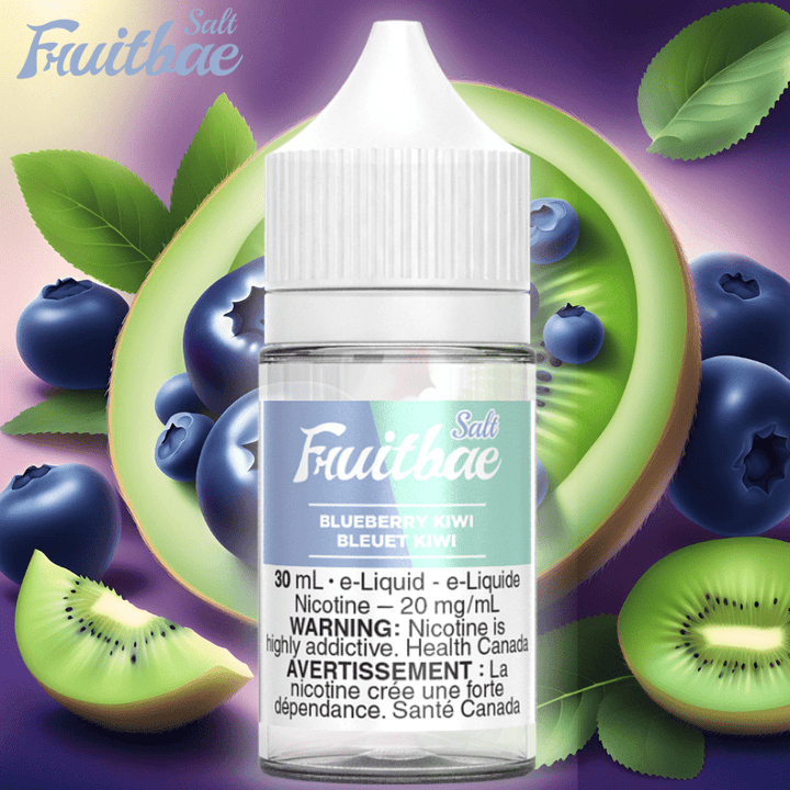 Blueberry Kiwi Salt by Fruitbae E-Liquid Morden Vape SuperStore and Cannabis Manitoba Canada