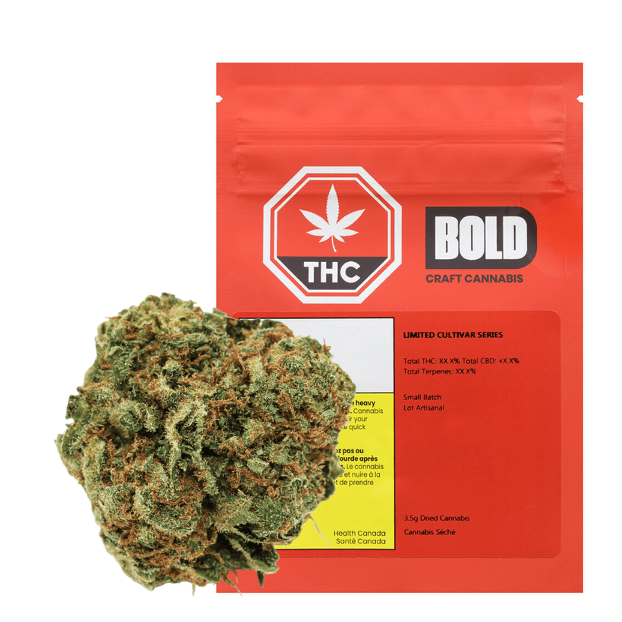 BOLD Growth INC Indica Flower 3.5g Bold Ltd Cultivar Peppermint Kush  Flower-3.5g-Vape SuperStore & Cannabis
