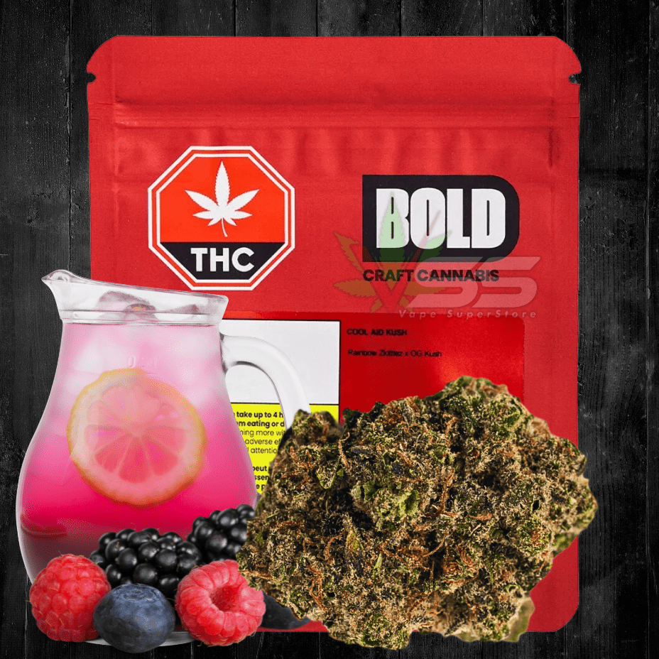 Bold Craft Cannabis - Kool Aid Kush Flower 3.5g Morden Vape SuperStore and Cannabis Manitoba Canada