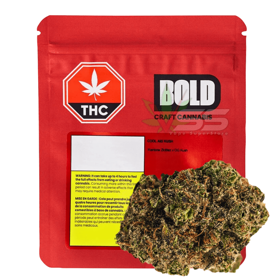 Bold Craft Cannabis - Kool Aid Kush Flower 3.5g Morden Vape SuperStore and Cannabis Manitoba Canada