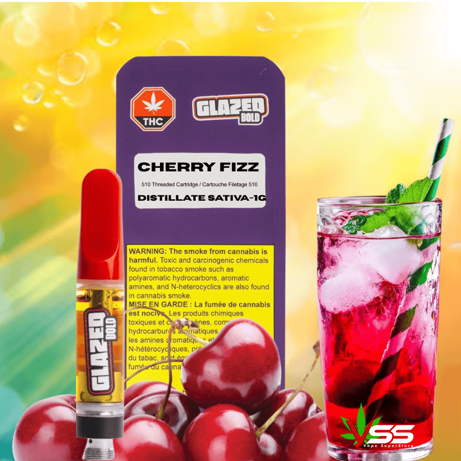 Bold Glazed Cherry Fizz Sativa 510 Cartridge - 1g Morden Vape SuperStore and Cannabis Manitoba Canada