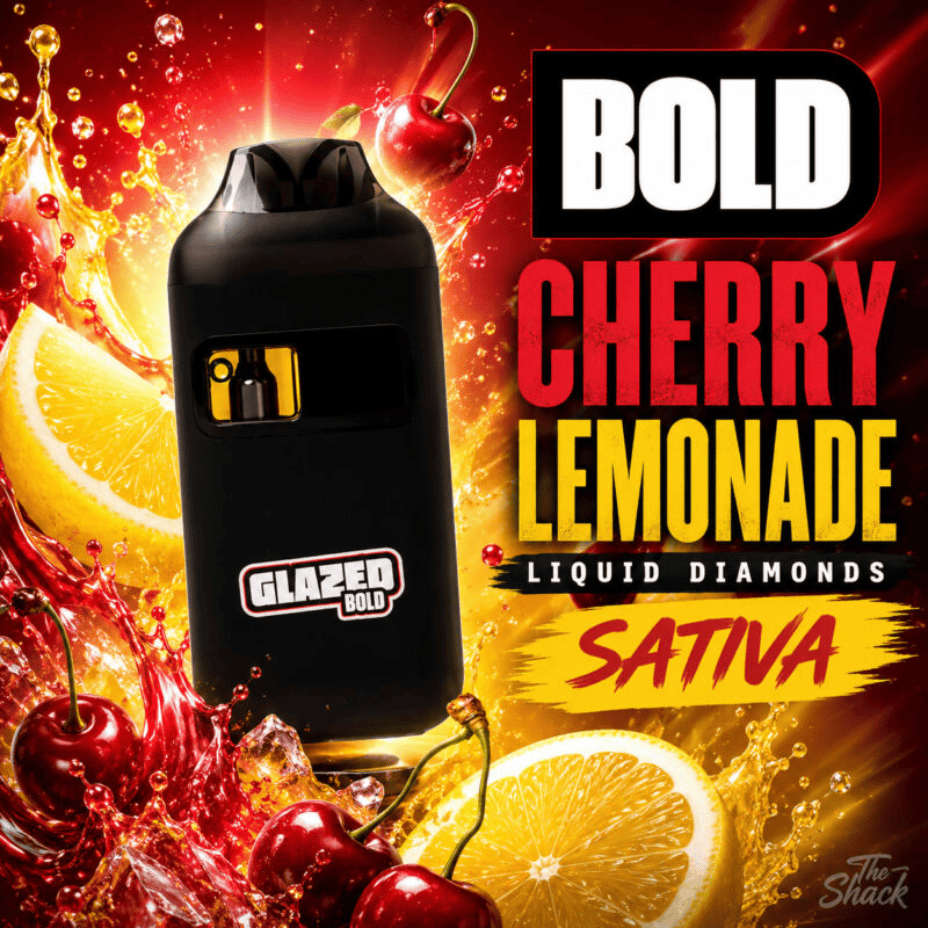 Bold Glazed Cherry Lemonade Liquid Diamonds AIO Disposable-1g Morden Vape SuperStore and Cannabis Manitoba Canada