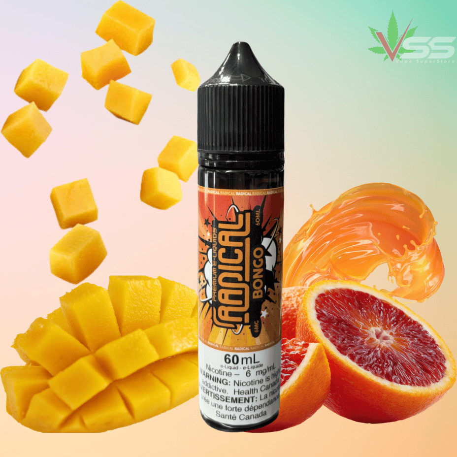 Bongo by Radical E-liquid-60ml 60mL / 3mg Morden Vape SuperStore and Cannabis Manitoba Canada