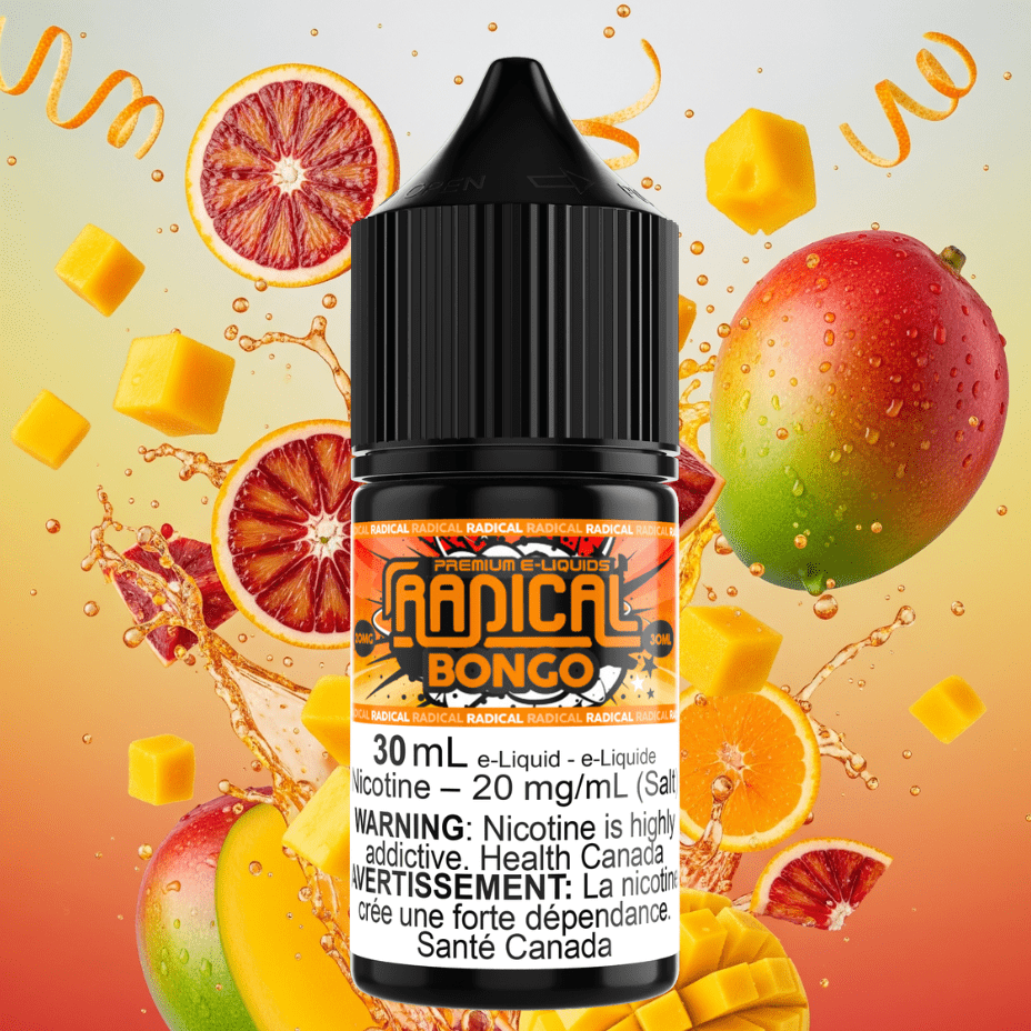 Bongo Salt Nic by Radical E-liquid 30mL / 20mg Morden Vape SuperStore and Cannabis Manitoba Canada