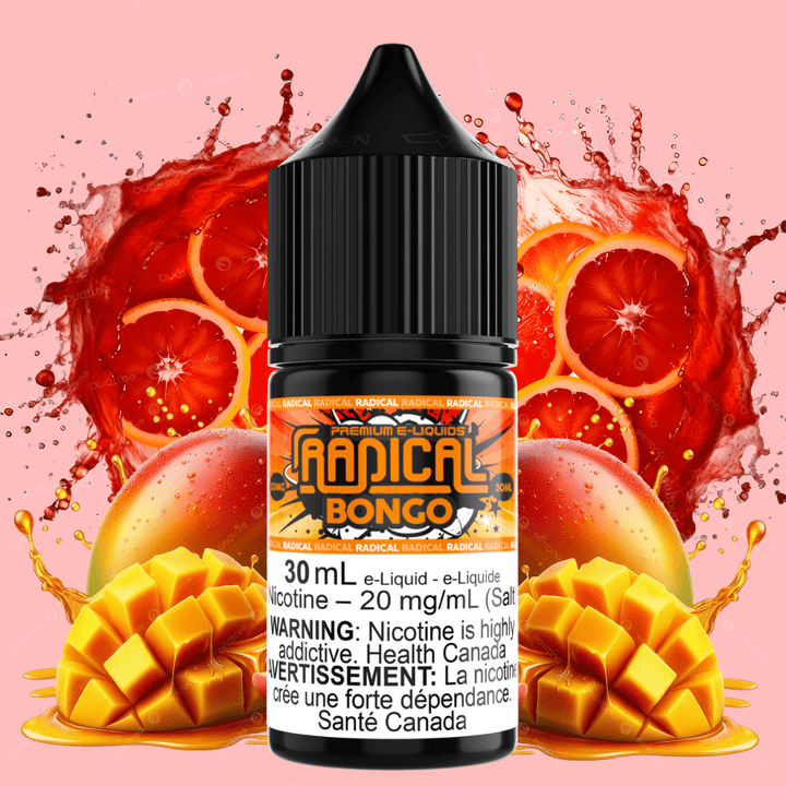 Bongo Salt Nic by Radical E-liquid Morden Vape SuperStore and Cannabis Manitoba Canada