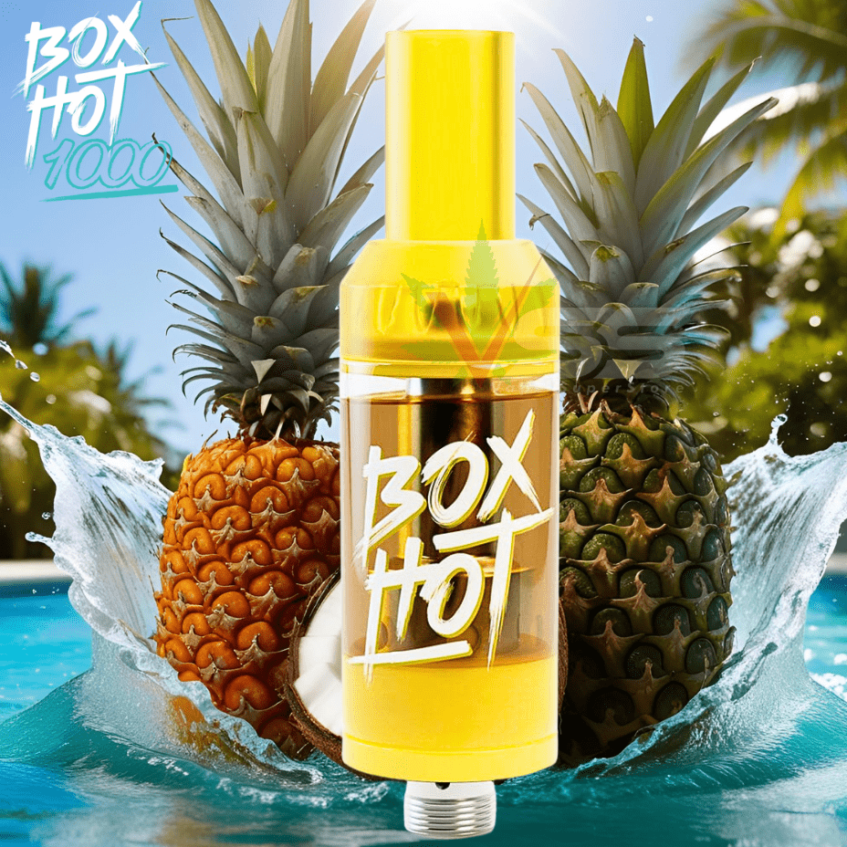 Boxhot 1000 Pineapple Express Vape Cartridge - 1.2g Morden Vape SuperStore and Cannabis Manitoba Canada