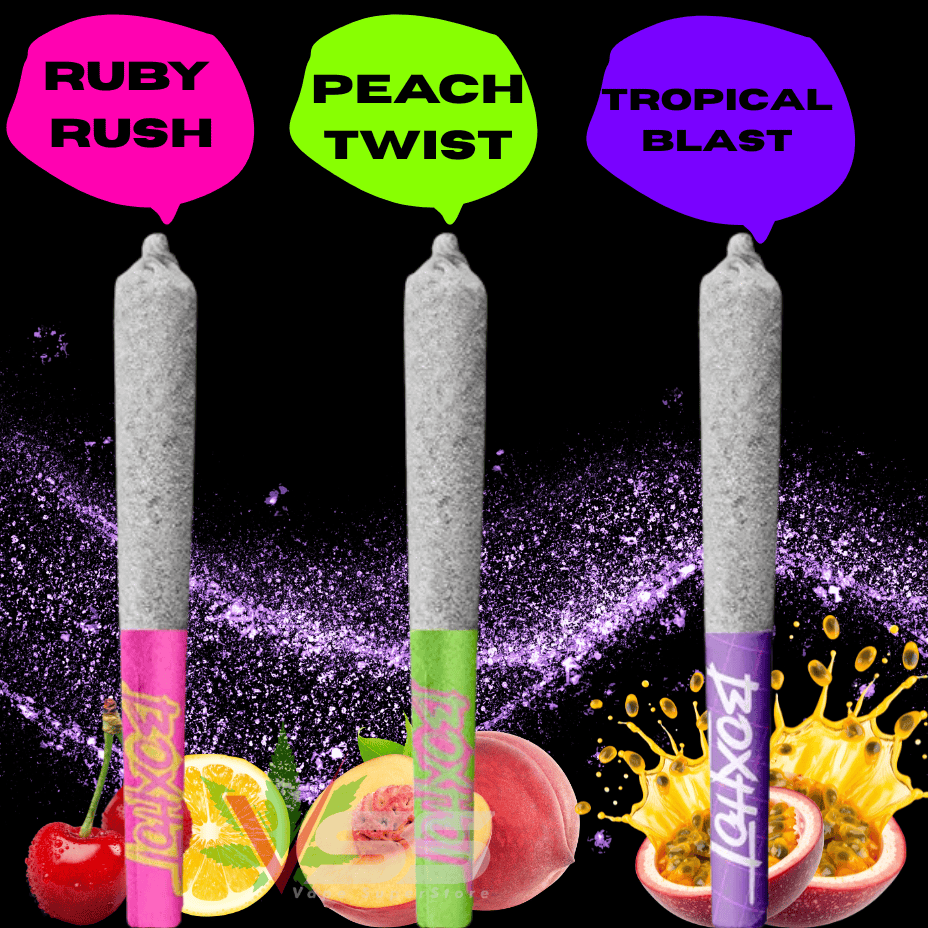 Boxhot Diamond Doobie Deluxe Trifecta Infused Pre-Rolls-3x0.5g Morden Vape SuperStore and Cannabis Manitoba Canada