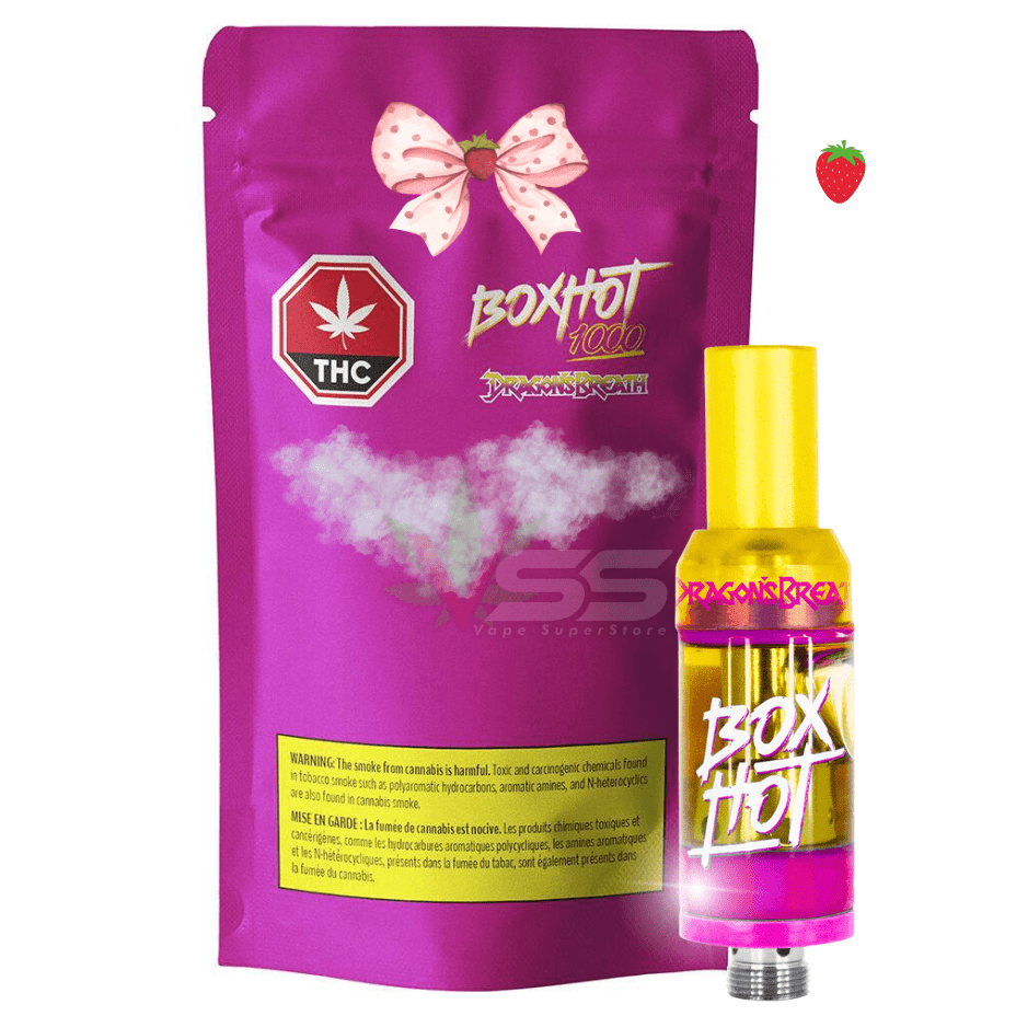 Boxhot Dragon's Breath 510 Vape Cartridge - 1.2g Morden Vape SuperStore and Cannabis Manitoba Canada
