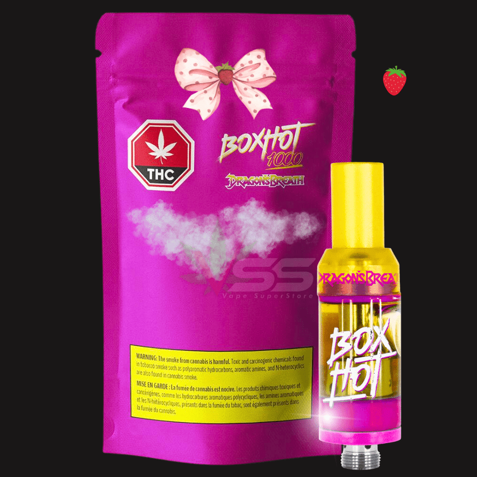 Boxhot Dragon's Breath 510 Vape Cartridge - 1.2g Morden Vape SuperStore and Cannabis Manitoba Canada