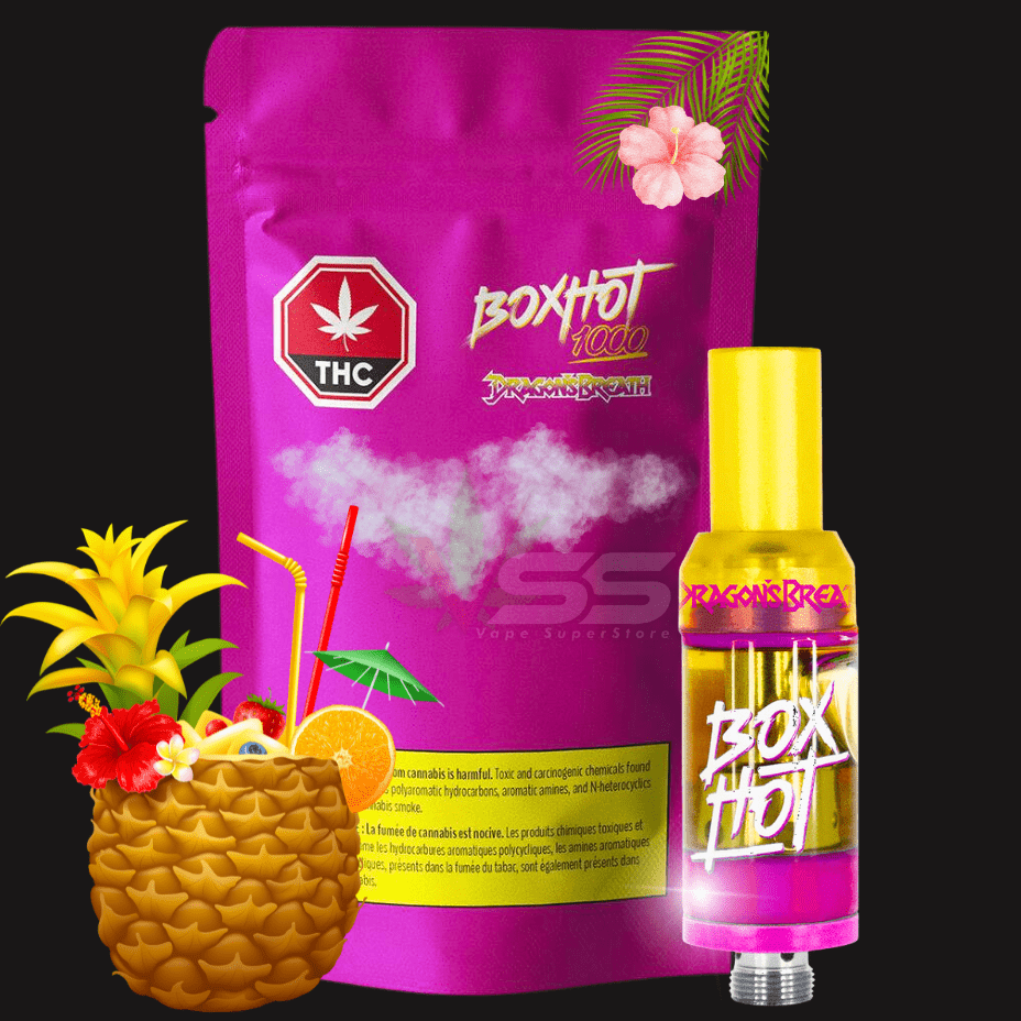 Boxhot Dragon's Breath 510 Vape Cartridge - 1.2g Morden Vape SuperStore and Cannabis Manitoba Canada