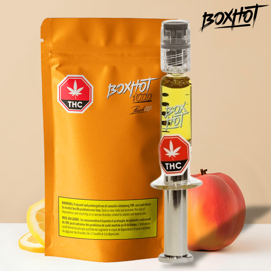 Boxhot Peach OG Disti Dabber - 1.2g 1.2g Morden Vape SuperStore and Cannabis Manitoba Canada