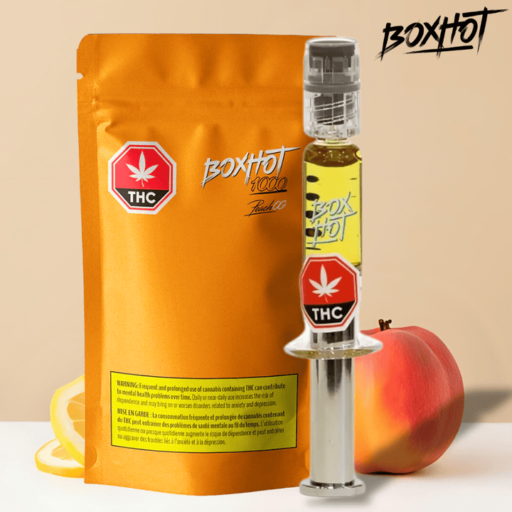 Boxhot Peach OG Disti Dabber - 1.2g 1.2g Morden Vape SuperStore and Cannabis Manitoba Canada