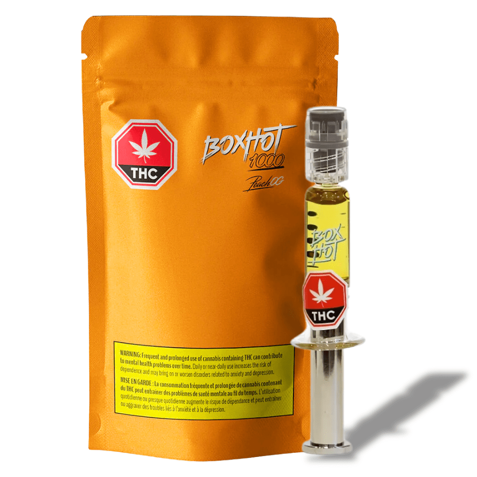 Boxhot Peach OG Disti Dabber - 1.2g 1.2g Morden Vape SuperStore and Cannabis Manitoba Canada