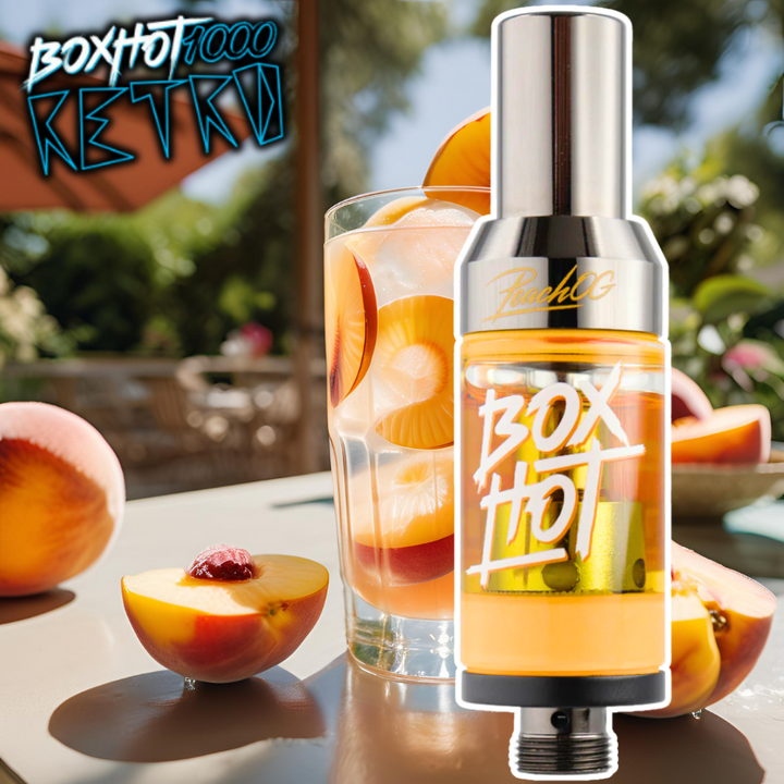 BoxHot Peach OG Sativa 510 Cartridge-1.2g 1.2Gram Morden Vape SuperStore and Cannabis Manitoba Canada