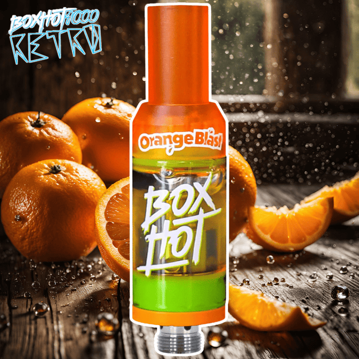 Boxhot Retro Orange Blast 510 Thread Cartridge-1.2g 1.2g Morden Vape SuperStore and Cannabis Manitoba Canada