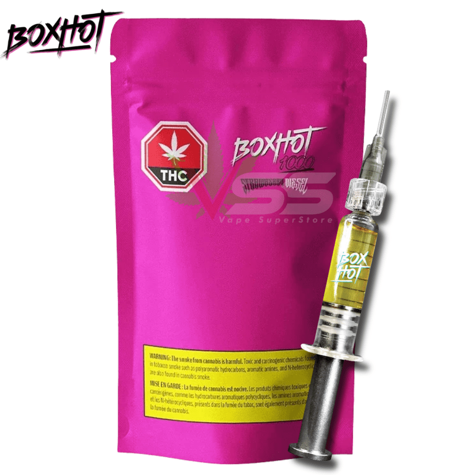 Boxhot Strawberry Diesel Disti Dabber - 1.2g Morden Vape SuperStore and Cannabis Manitoba Canada