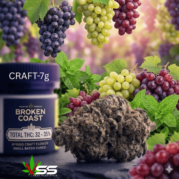 Broken Coast La Bomba Hybrid CRAFT Flower - 7g Morden Vape SuperStore and Cannabis Manitoba Canada