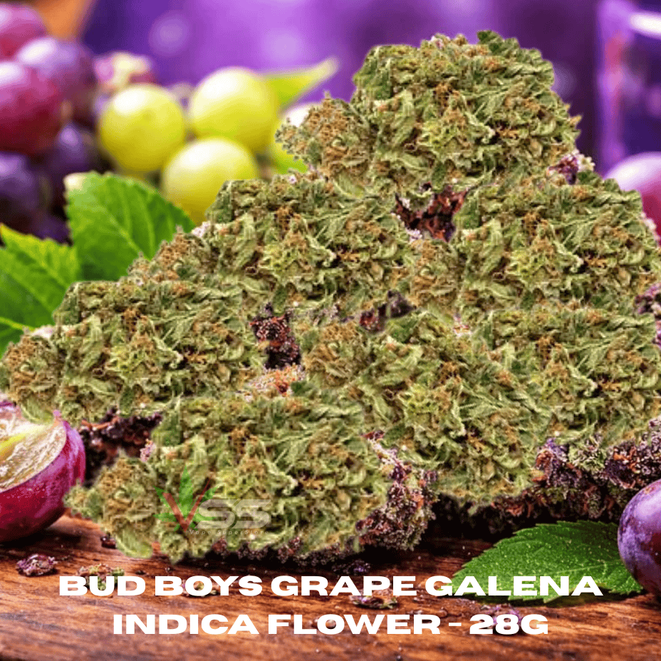 Bud Boys Grape Galena Indica Flower - 28g Morden Vape SuperStore and Cannabis Manitoba Canada