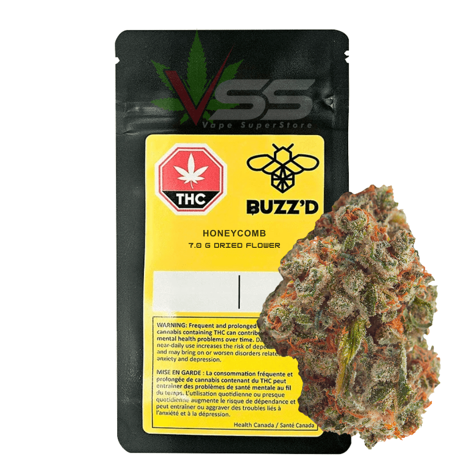 Buzz'd Honeycomb Haze Sativa Flower - 7g Morden Vape SuperStore and Cannabis Manitoba Canada