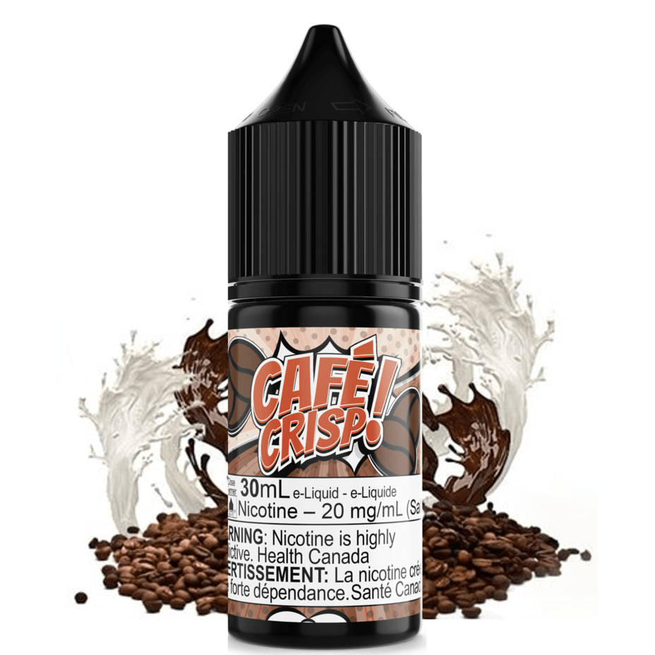 Cafe Crisp Salt by Maverick E-Liquid Morden Vape SuperStore and Cannabis Manitoba Canada