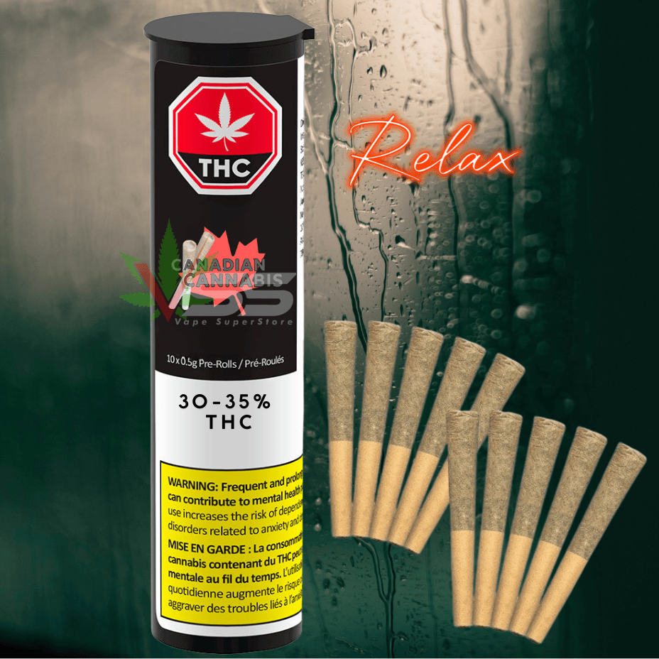 Canadian Cannabis Indica Eh! Pre-rolls 10x0.5g Morden Vape SuperStore and Cannabis Manitoba Canada